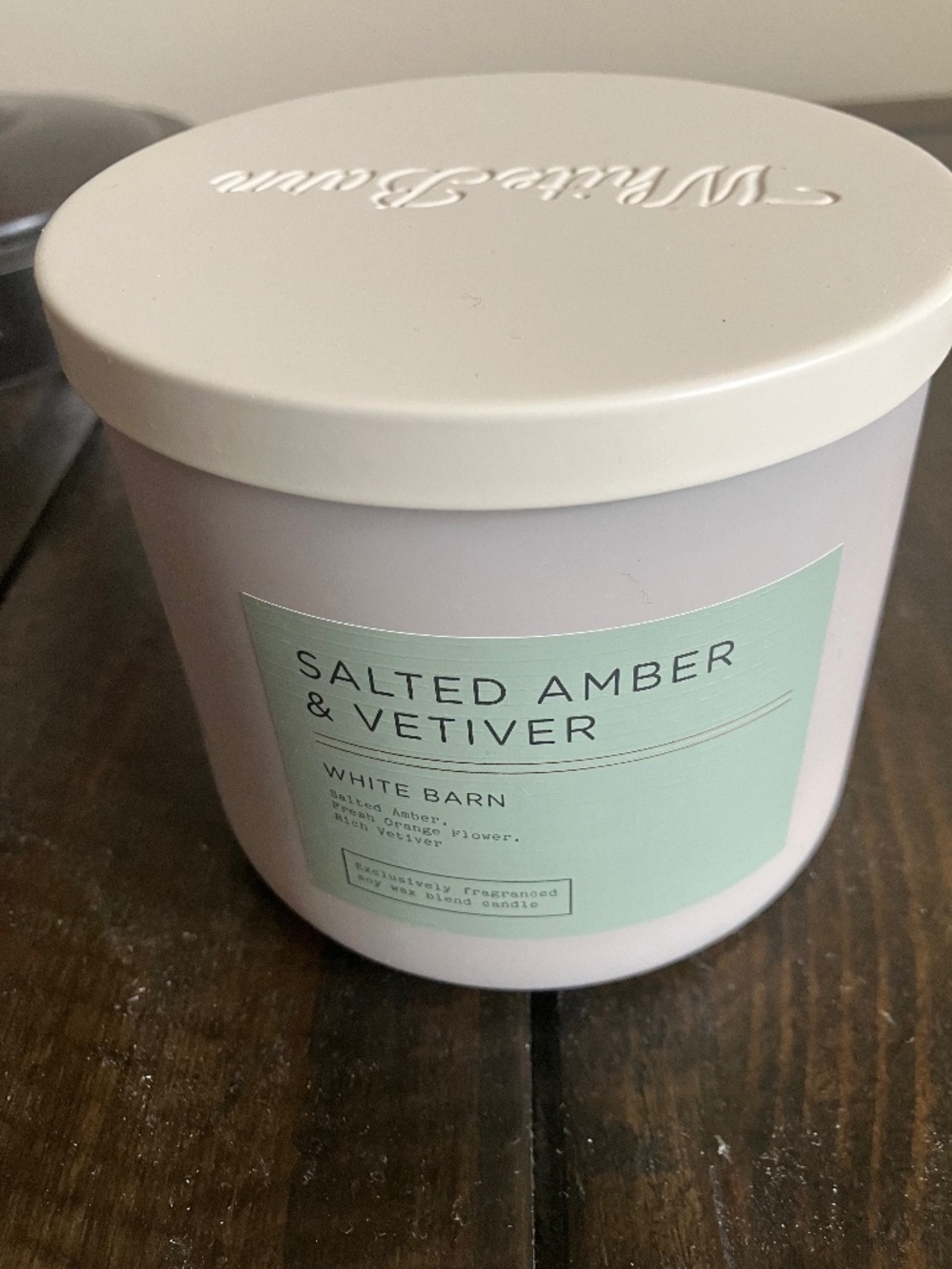 Brand new - Bath and Body Works Salted Amber Vetiver